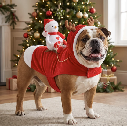 SantaPup Costume