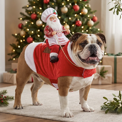 SantaPup Costume