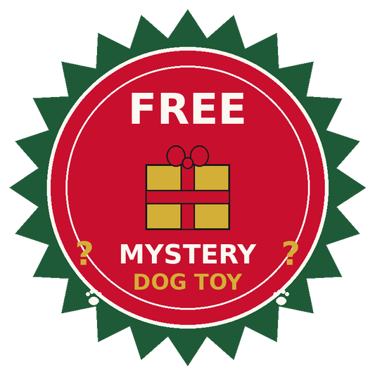 FREE MYSTERY DOG TOY